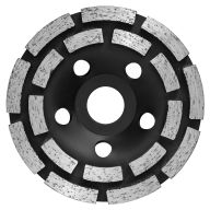 Tarcza diamentowa szlifierska 115 x 22.2 x 5 mm, podwójny segment 57-886