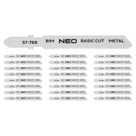 Brzeszczoty do wyrzynarki, 21TPI, BIM, uchwyt typu T, kpl. 25 szt. 57-768-25