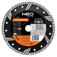 Tarcza diamentowa 180 x 22.2 mm, turbo 57-628