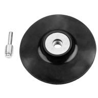 Tarcza mocująca z rzepem 125 mm, gwint M14 + trzpień 7 mm 55-928