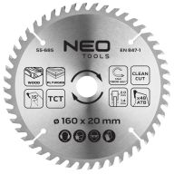 Tarcza do pilarki, zagłębiarki, widiowa, 160 x 1.4 x 2.0 x 20 mm, 48 zębów 55-685