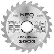 Tarcza do pilarki, widiowa, 165 x 30 mm, 24 zęby 57-650