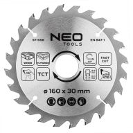 Tarcza do pilarki, widiowa, 160 x 30 mm, 24 zęby 57-658