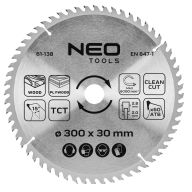 Tarcza do pilarki, widiowa, 300 x 30 mm, 60 zębów 61-138