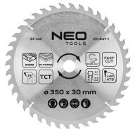 Tarcza do pilarki, widiowa, 350 x 30 mm, 40 zębów 61-142