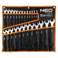 Zestaw kluczy płasko-oczkowych, 25 szt., 6-32 mm, SATYNA 09-990