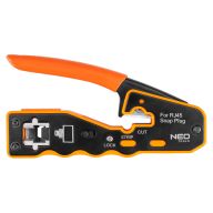 Szczypce do zaciskania wtyków przelotowych RJ45 01-564