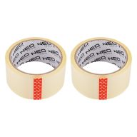 Taśma pakowa przezroczysta 48 mm x 40 m, 1+1 zestaw 56-058