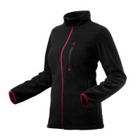 Bluza polarowa damska, czarna 80-500