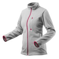 Bluza polarowa damska, szara 80-501