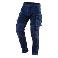 Spodnie robocze DENIM, wzmocnienia na kolanach 81-228