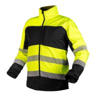Kurtka robocza ostrzegawcza Softshell, żółta 81-702