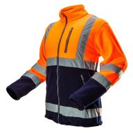 Bluza polarowa ostrzegawcza, pomarańczowa 81-741