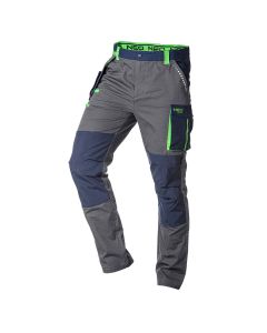 Spodnie robocze PREMIUM, 100% bawełna, ripstop, rozmiar XXL 81-227-XXL