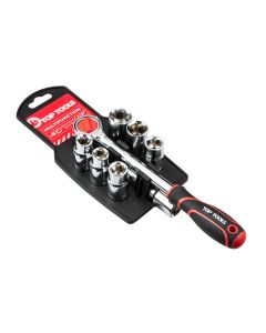 Klucze nasadowe 1/2", zestaw 8 szt. 38D143
