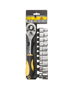 Klucze nasadowe 1/2", zestaw 11 szt. 38D652