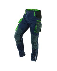 Spodnie robocze PREMIUM, 62% bawełna, 35% poliester, 3% elastan, rozmiar XS 81-226-XS