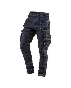 Spodnie robocze 5-kieszeniowe DENIM, rozmiar S 81-229-S