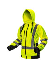 Bluza robocza ostrzegawcza, żółta, rozmiar XL 81-745-XL