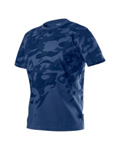 T-shirt roboczy Camo Navy