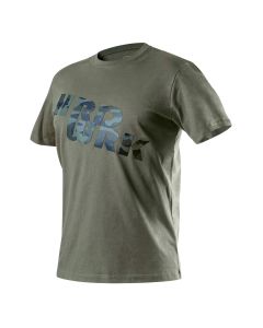 T-shirt roboczy oliwkowy CAMO
