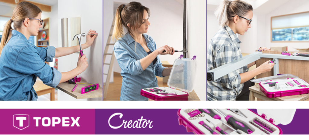 CREATOR - NOWA LINIA NARZĘDZI W MARCE TOPEX